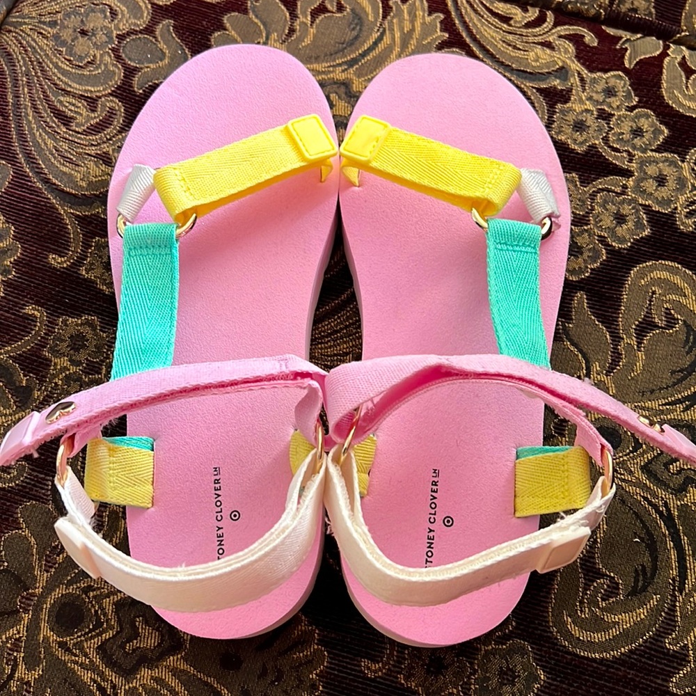 Stoney Clover Lane x Target Tie Dye Slide Sandals